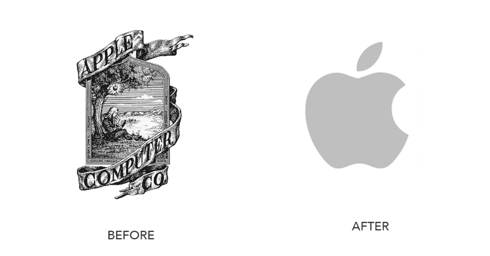 Apple Logo 極簡設計