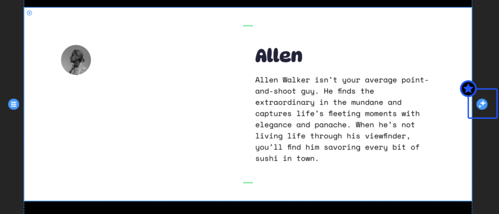 Framer AI 生成網站預覽